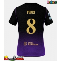 Camisa de Futebol Barcelona Pedri Gonzalez #8 Equipamento Secundário 2026-27 Manga Curta